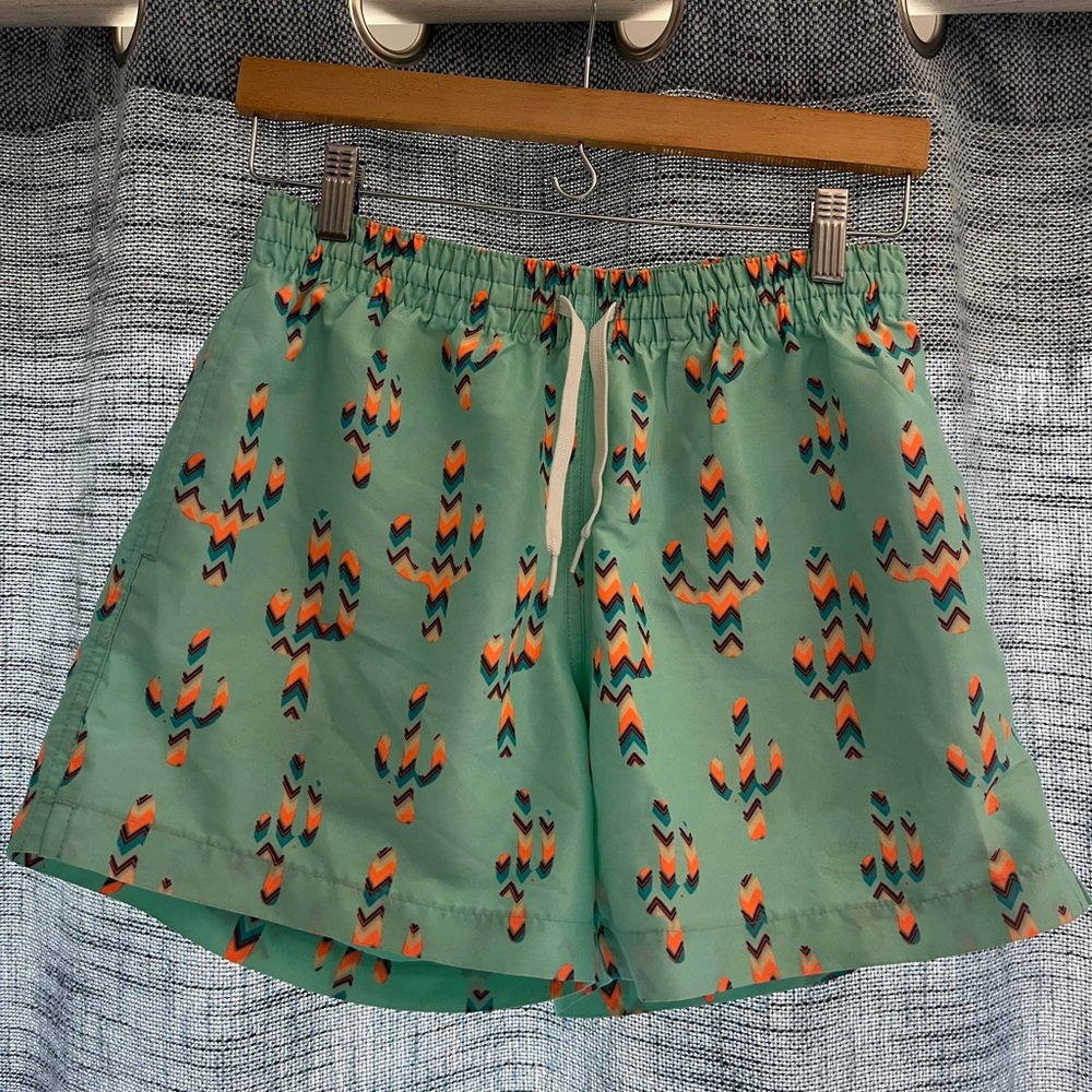 Chubbies Swim, Cactus Patterned Swim Shorts, 5in Inseam